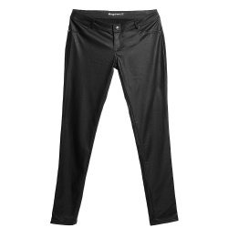Ladies PU fashion long pants